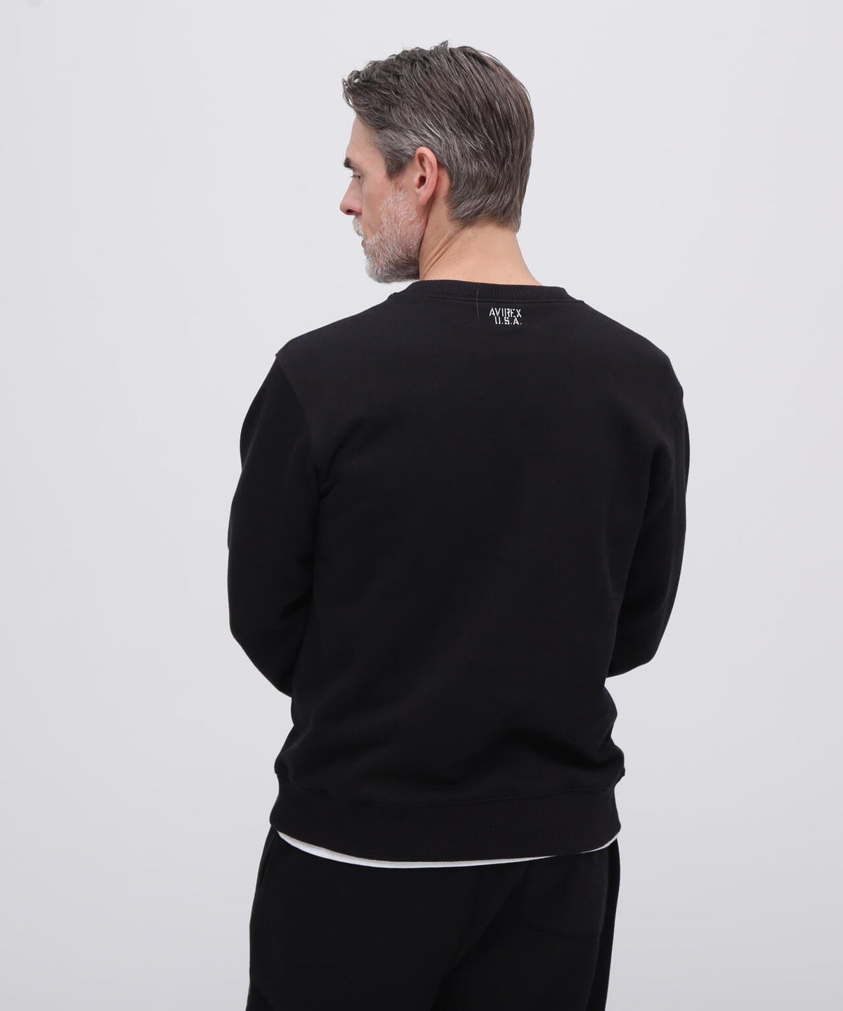 《DAILY/デイリー》CREW NECK L/S SWEAT LOGO / クルーネック ロングスリーブ スウェット / AVIREX /