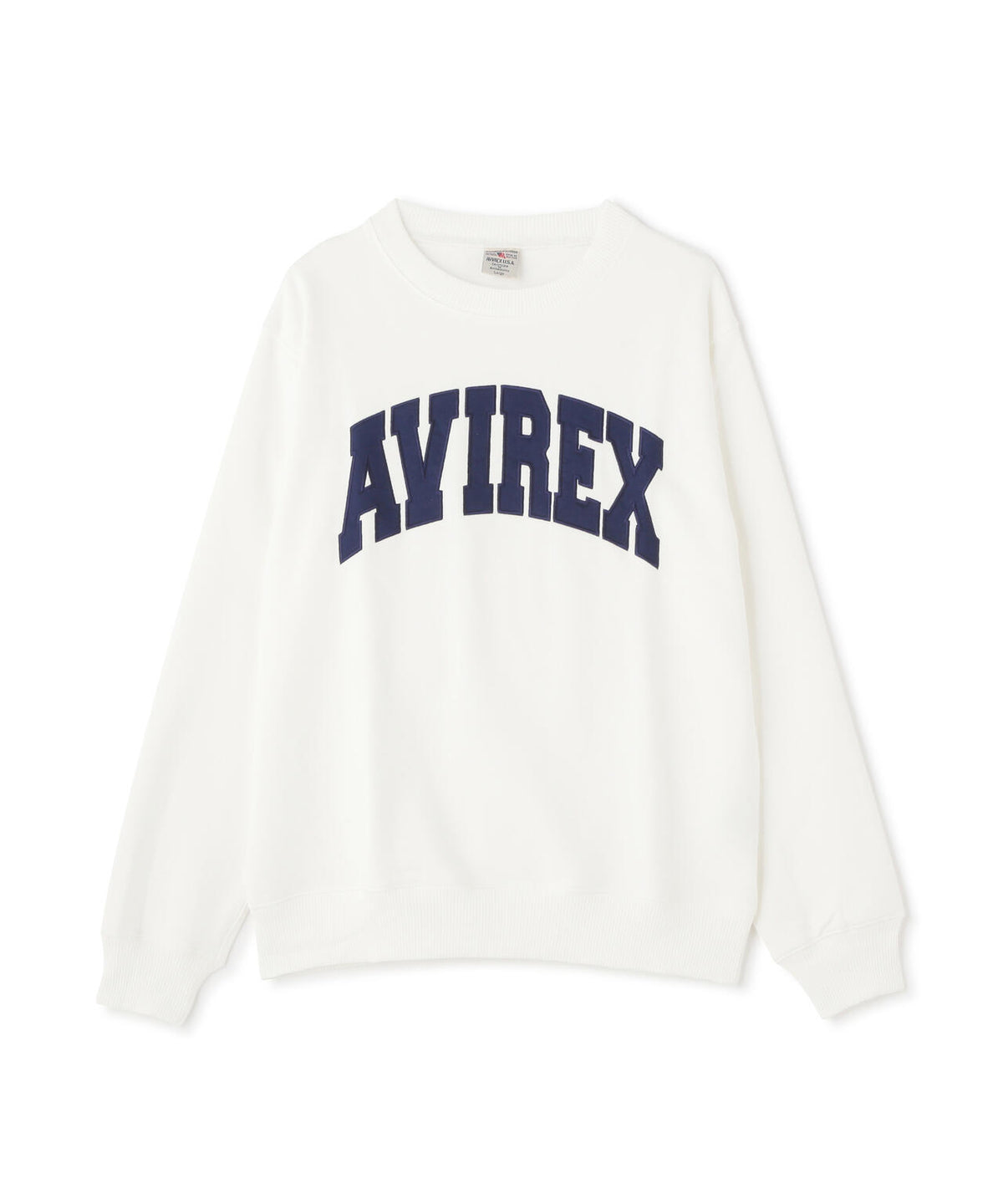 《DAILY/デイリー》CREW NECK L/S SWEAT LOGO / クルーネック ロングスリーブ スウェット / AVIREX /
