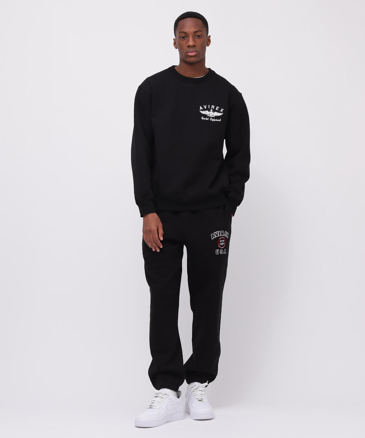 VARSITY LOGO CREW NECK SWEAT /バーシティ ロゴ クルーネック スウェ