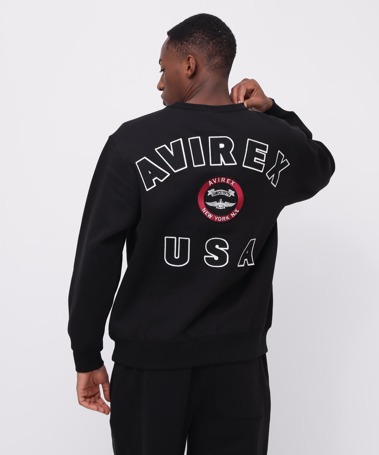 VARSITY LOGO CREW NECK SWEAT /バーシティ ロゴ クルーネック スウェ
