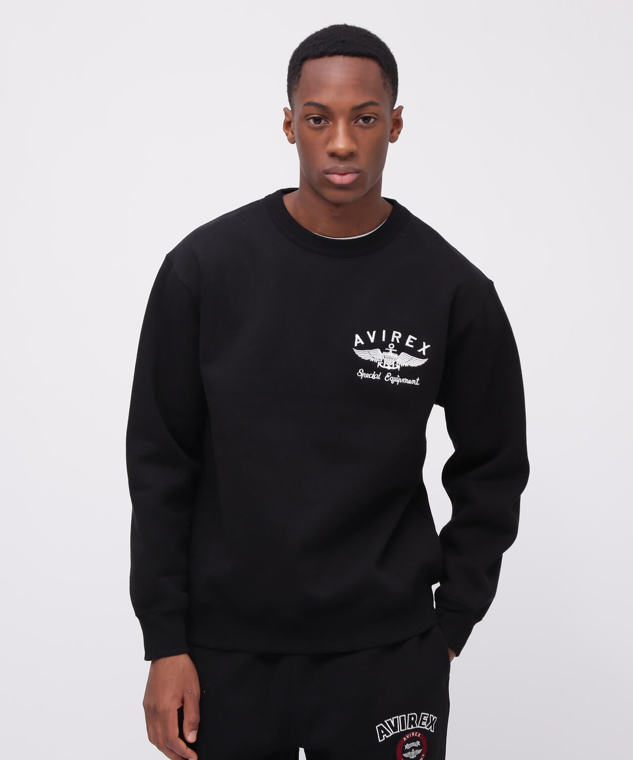 VARSITY LOGO CREW NECK SWEAT /バーシティ ロゴ クルーネック スウェ