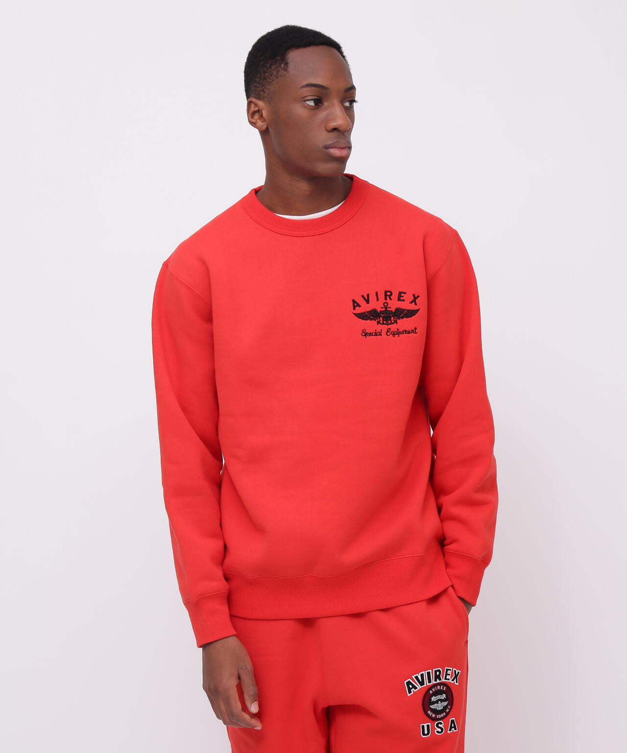 VARSITY LOGO CREW NECK SWEAT /バーシティ ロゴ クルーネック スウェ
