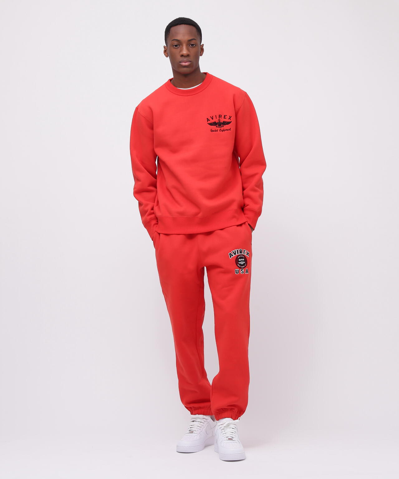 VARSITY LOGO CREW NECK SWEAT /バーシティ ロゴ クルーネック スウェ