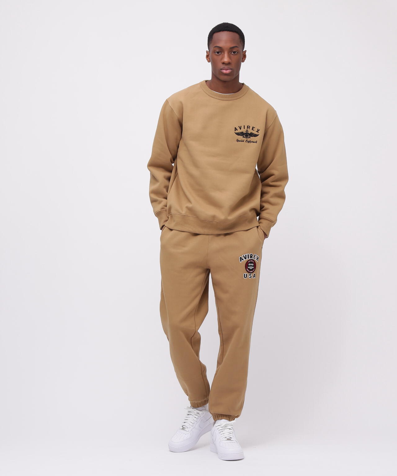 VARSITY LOGO CREW NECK SWEAT /バーシティ ロゴ クルーネック スウェ