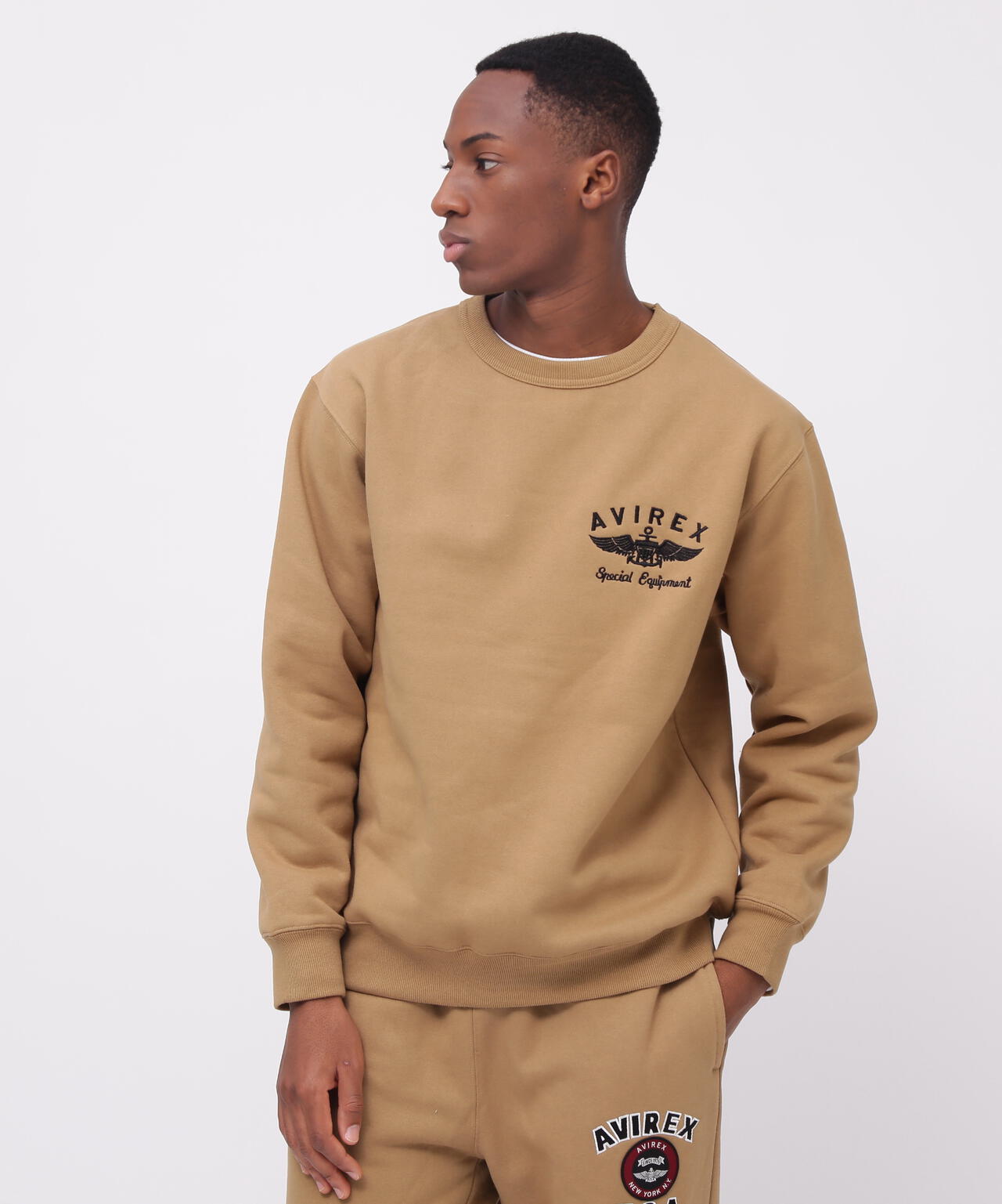 VARSITY LOGO CREW NECK SWEAT /バーシティ ロゴ クルーネック スウェ