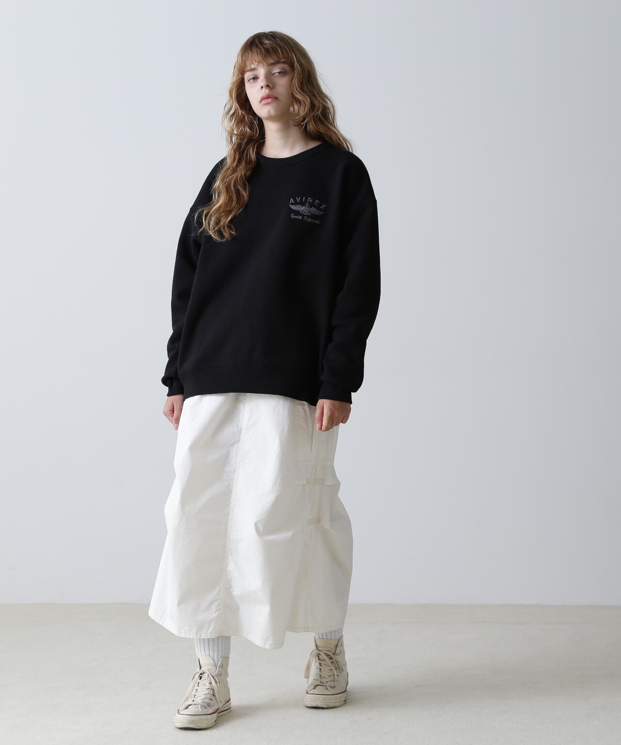 VARSITY LOGO SWEAT/バーシティロゴスウェット