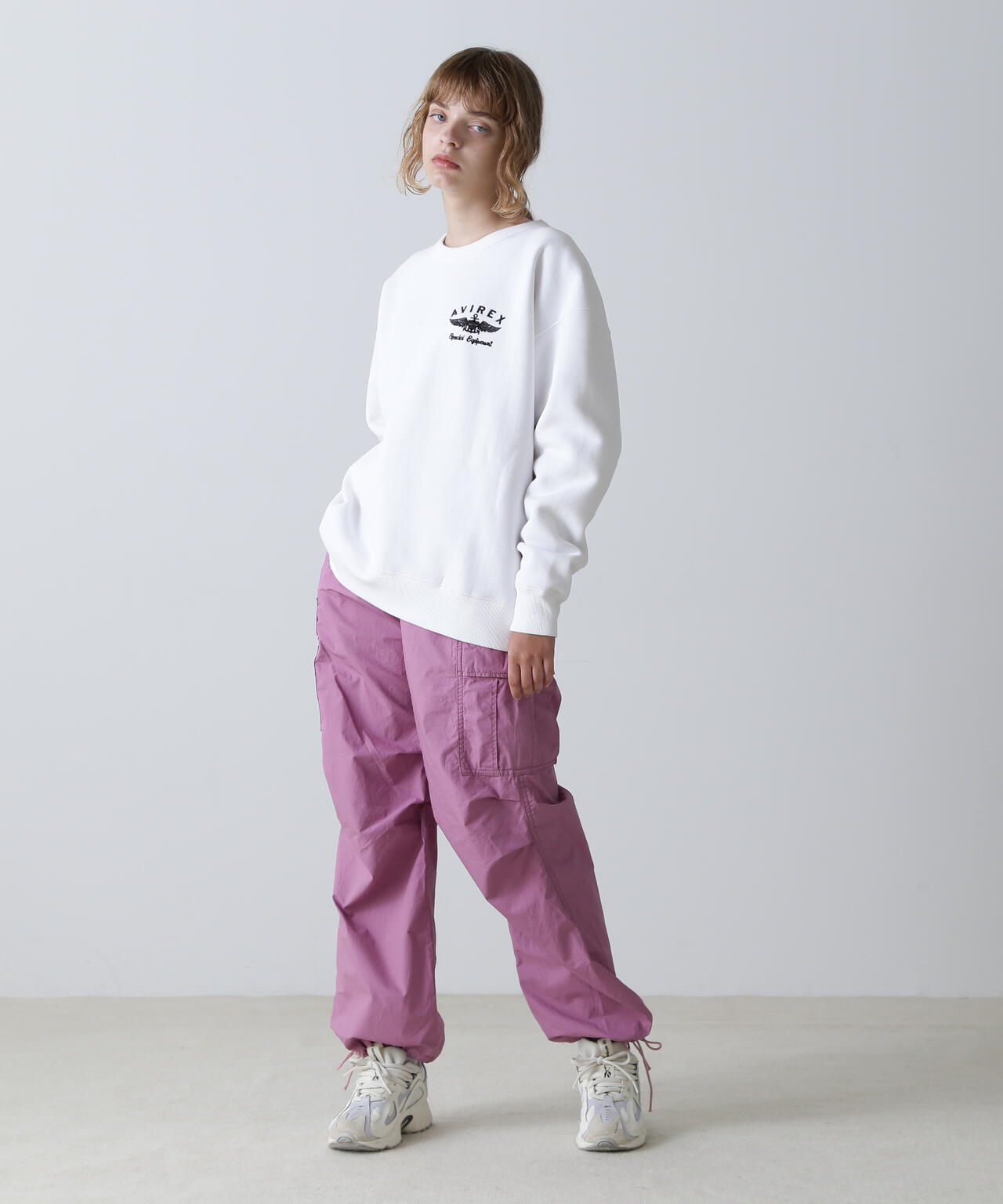 VARSITY LOGO SWEAT/バーシティロゴスウェット