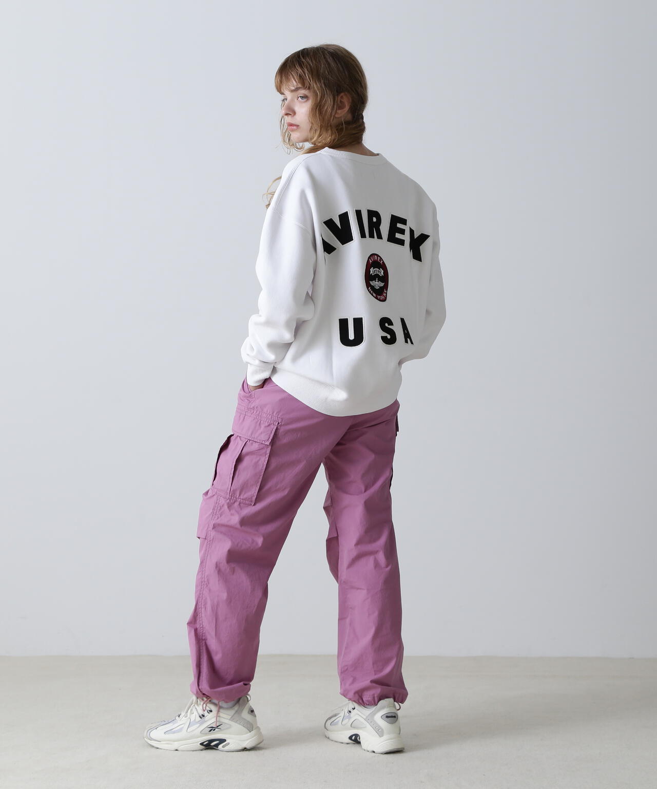 VARSITY LOGO SWEAT/バーシティロゴスウェット