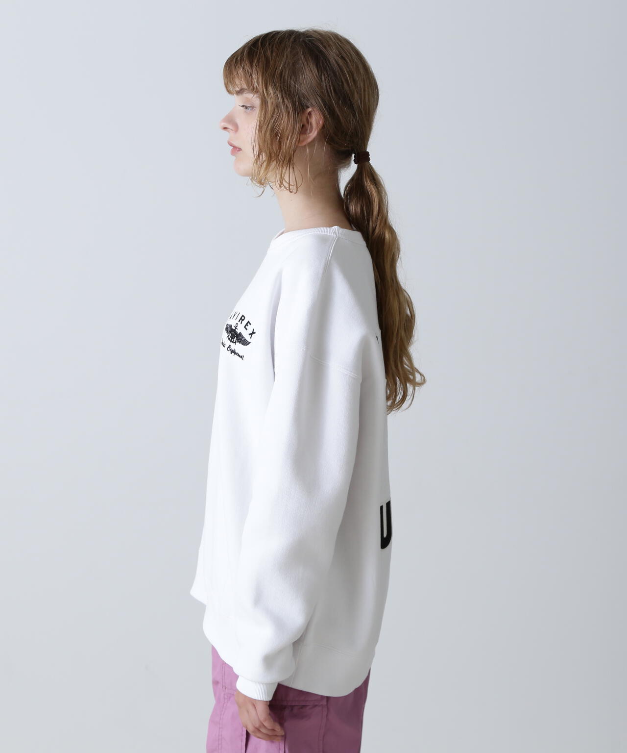 VARSITY LOGO SWEAT/バーシティロゴスウェット