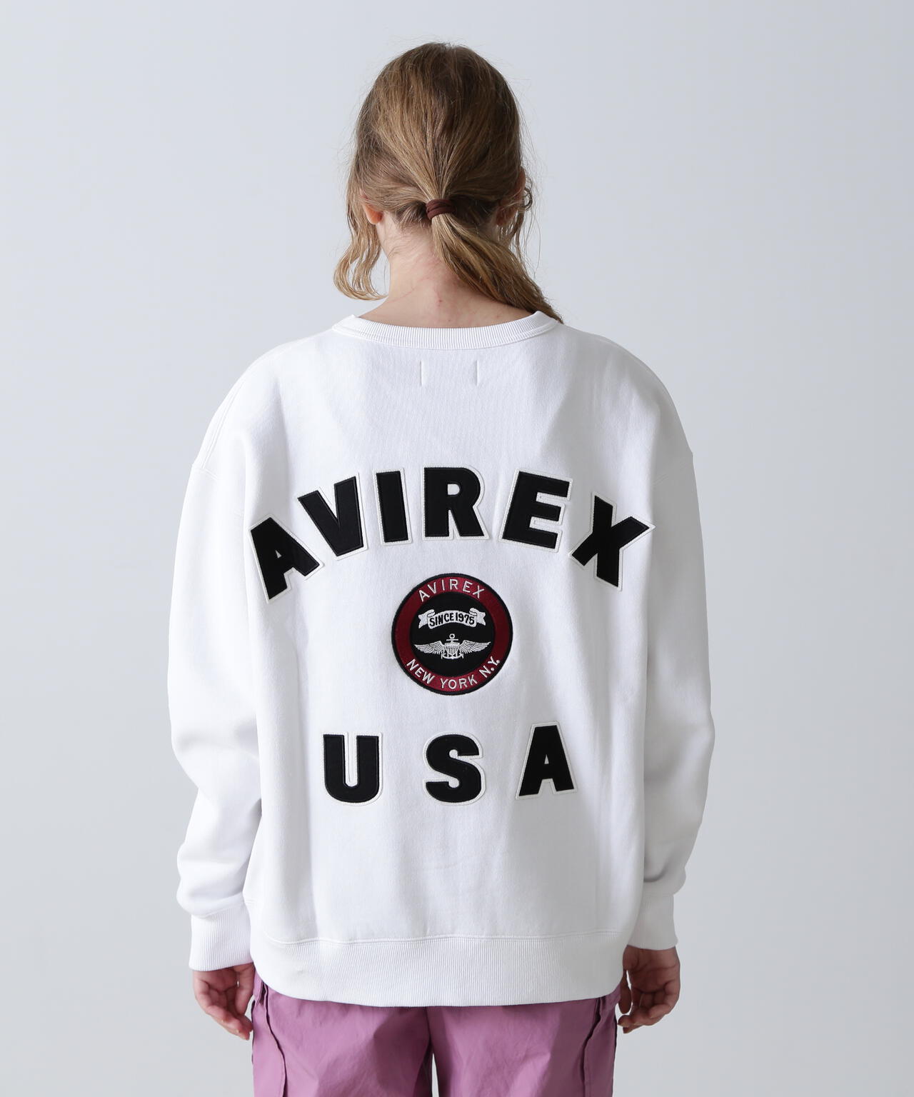 VARSITY LOGO SWEAT/バーシティロゴスウェット