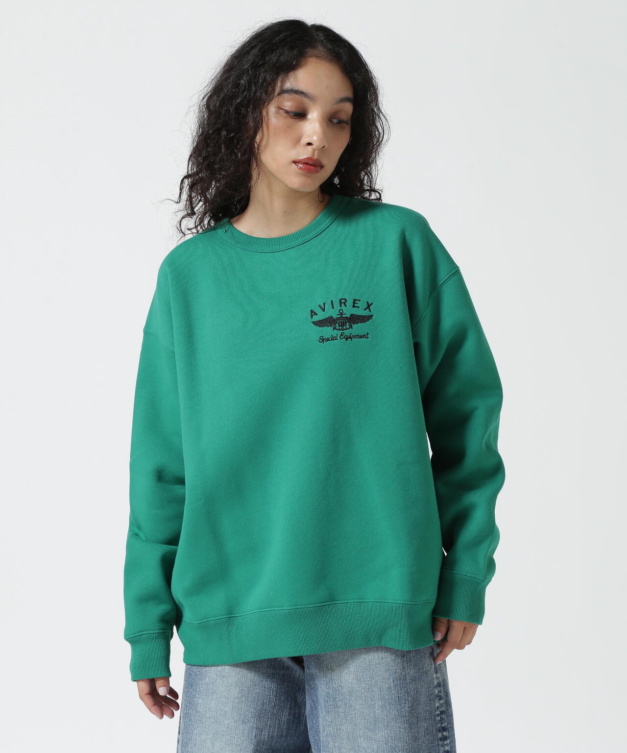 VARSITY LOGO SWEAT/バーシティロゴスウェット