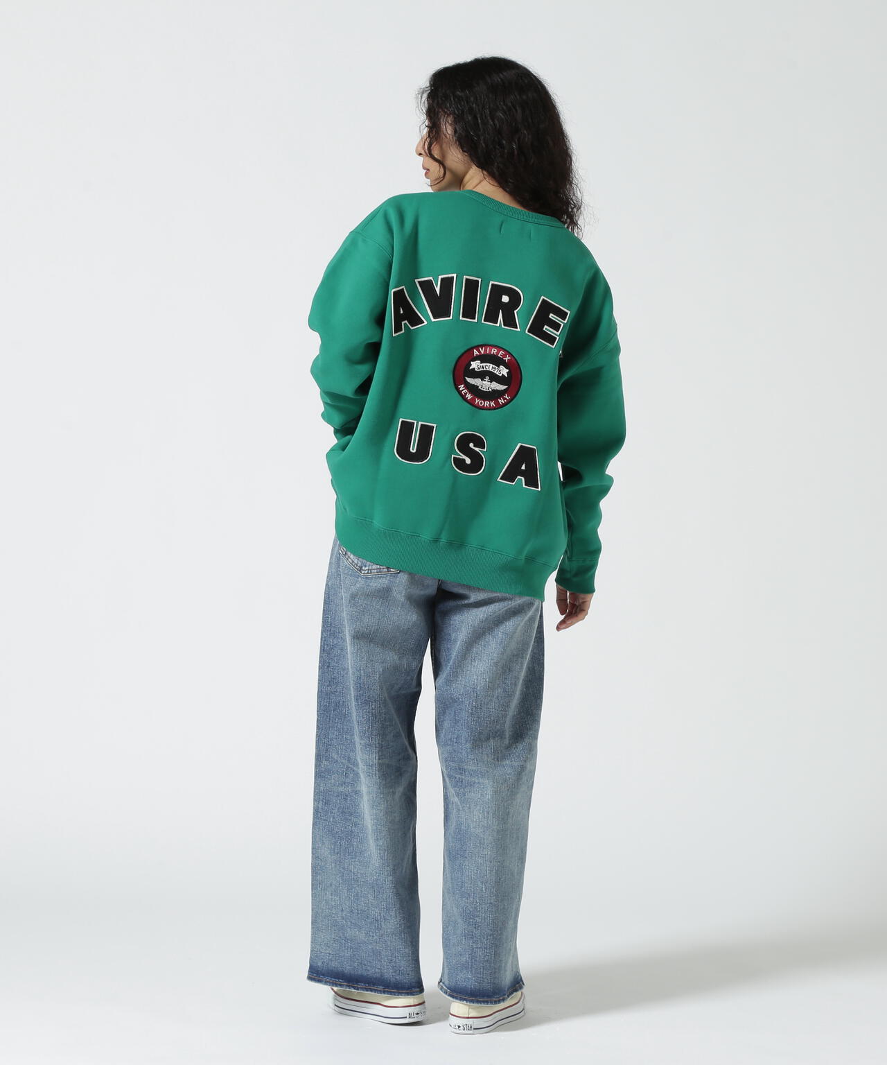 VARSITY LOGO SWEAT/バーシティロゴスウェット