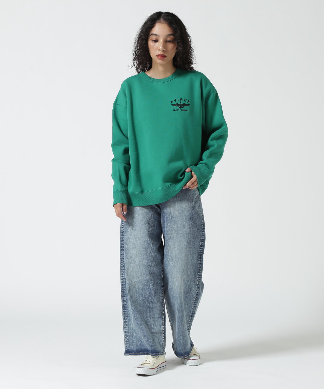 VARSITY LOGO SWEAT/バーシティロゴスウェット