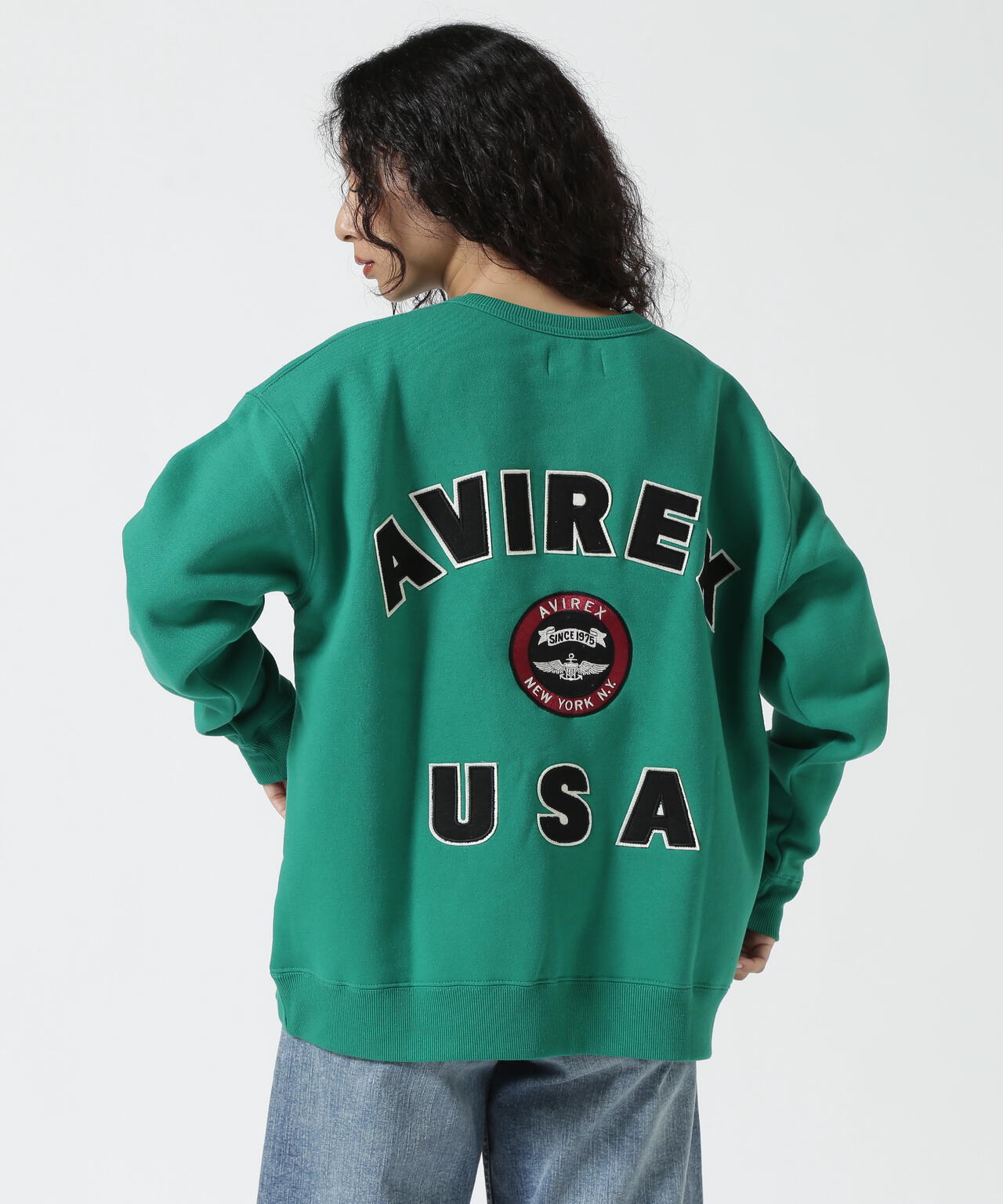 VARSITY LOGO SWEAT/バーシティロゴスウェット