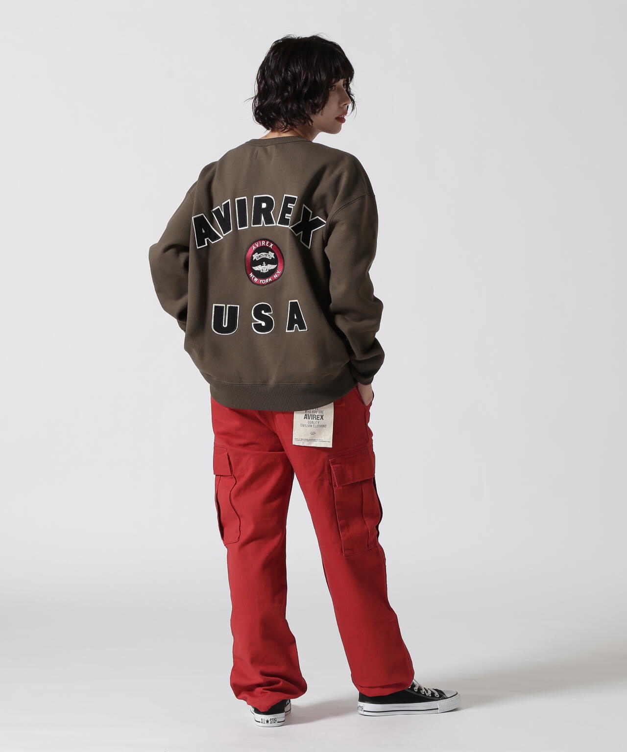 VARSITY LOGO SWEAT/バーシティロゴスウェット