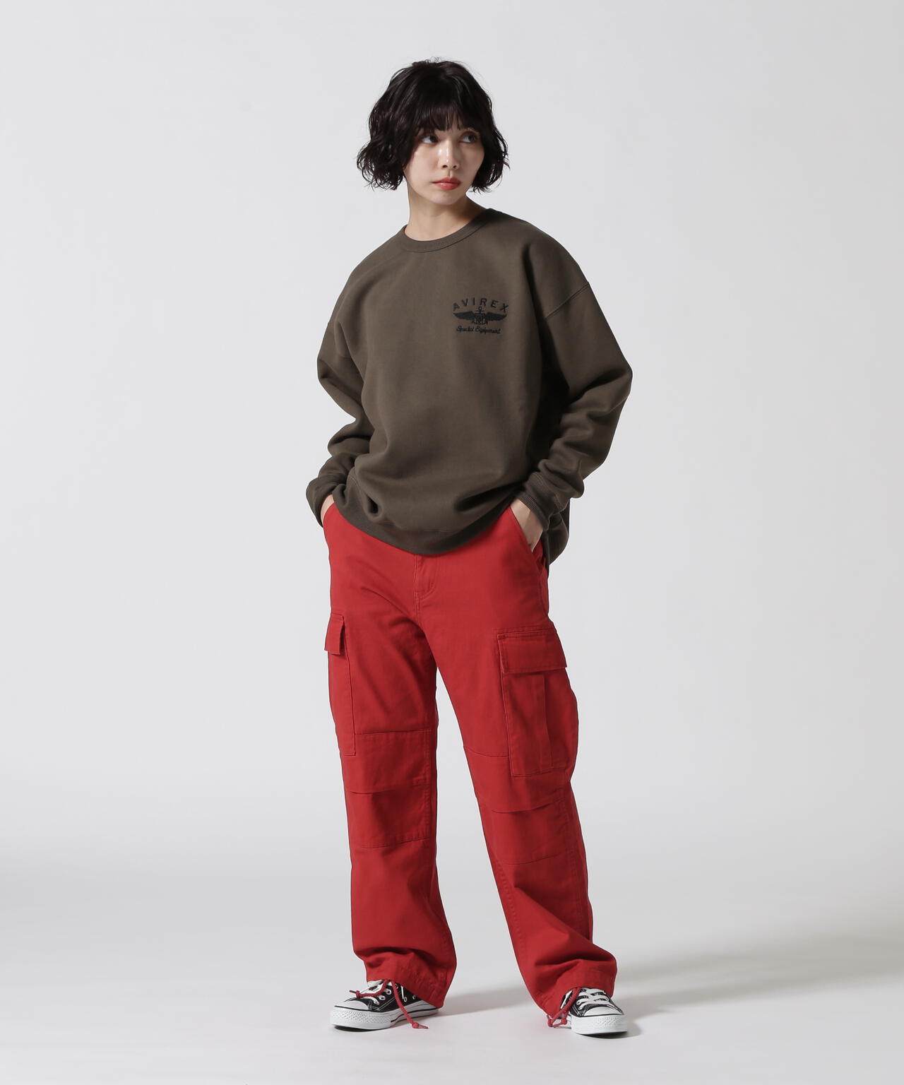 VARSITY LOGO SWEAT/バーシティロゴスウェット