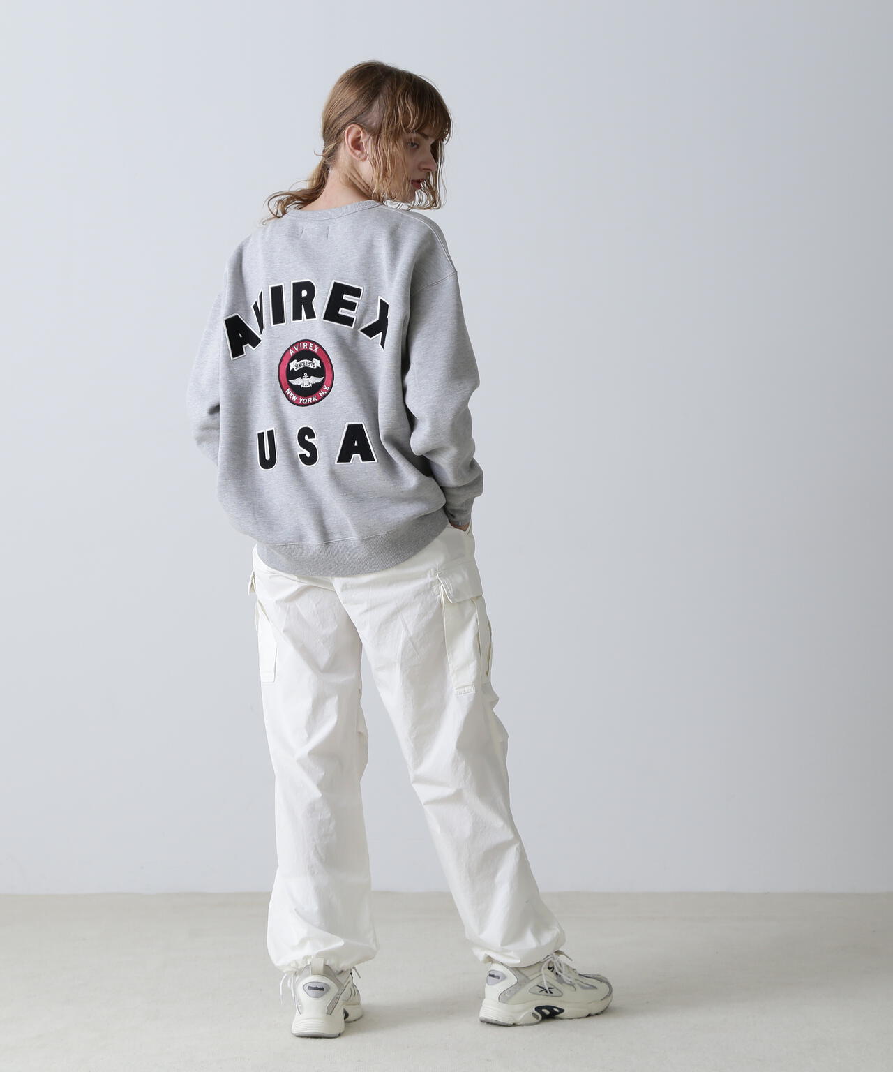 VARSITY LOGO SWEAT/バーシティロゴスウェット