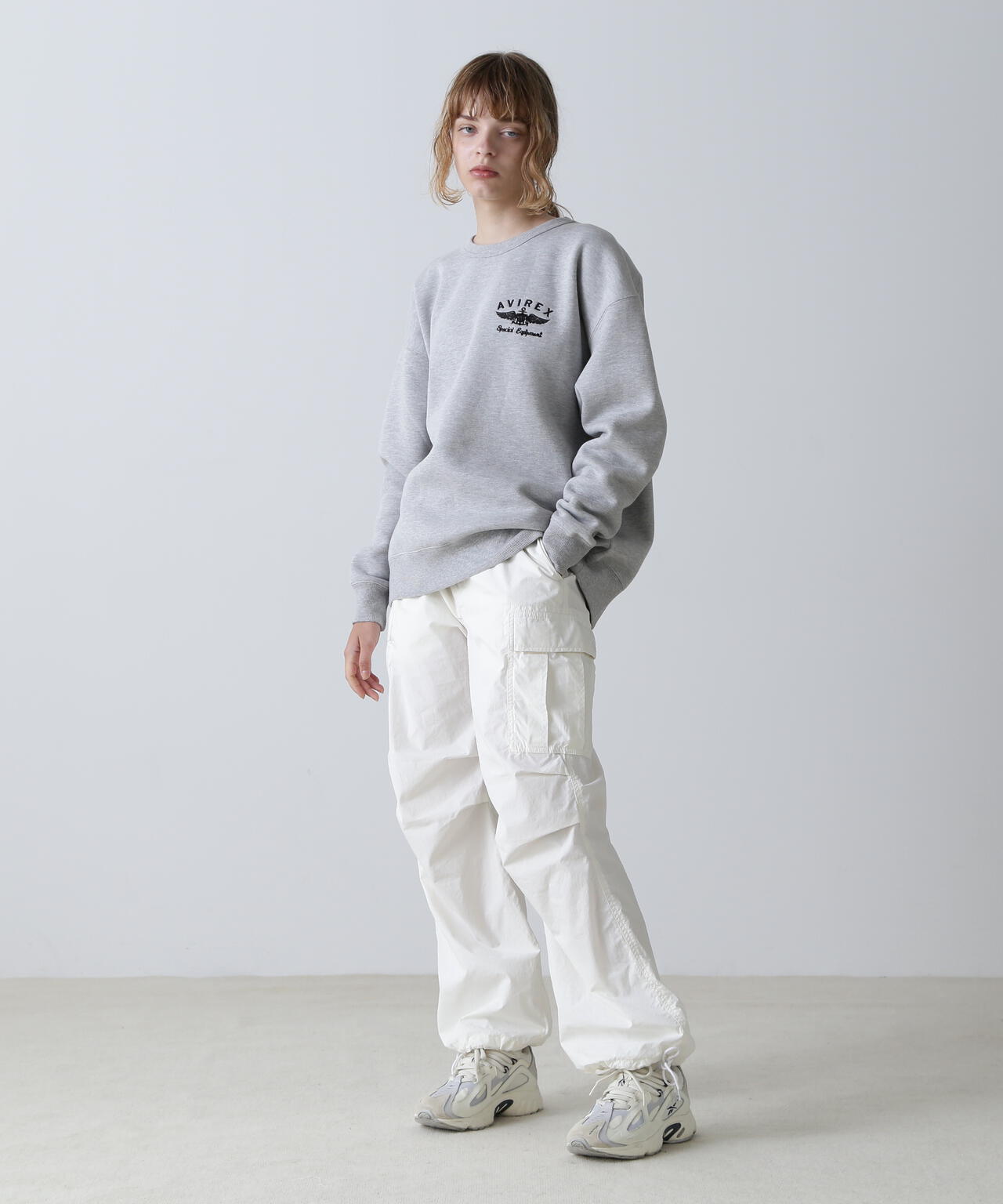 VARSITY LOGO SWEAT/バーシティロゴスウェット