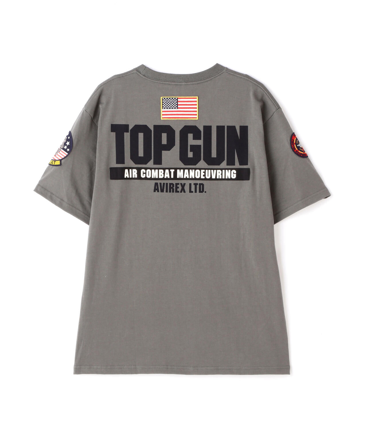 TOP GUN PATCH & PRINT T-SHIRT / トップガン パッチ & プリント Tシャツ