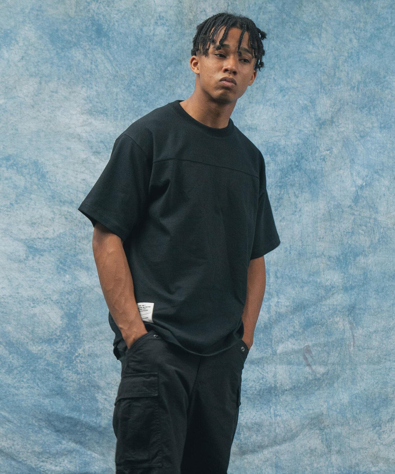 BASIC HEAVYWEIGHT S/S FOOTBALL T-SHIRT / ベーシック ヘビーウェイト 半袖 フットボール Tシャツ