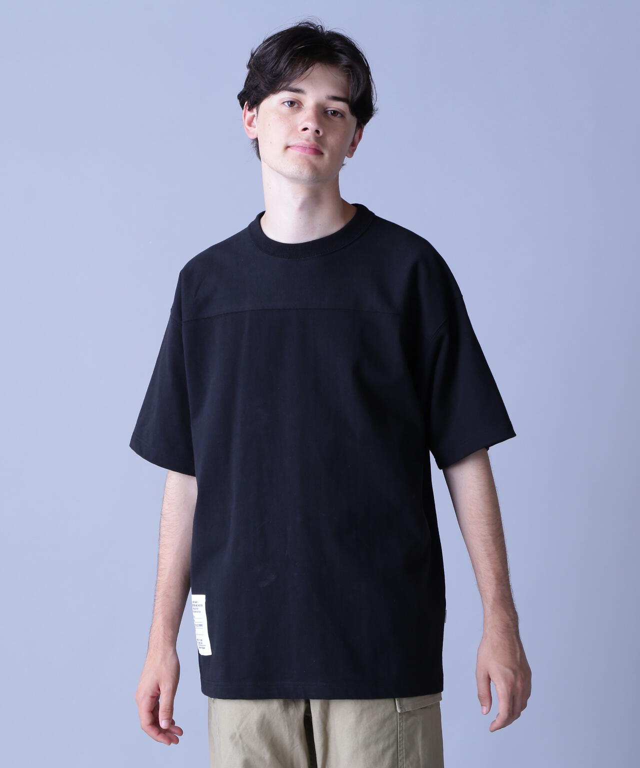 BASIC HEAVYWEIGHT S/S FOOTBALL T-SHIRT / ベーシック ヘビーウェイト 半袖 フットボール Tシャツ