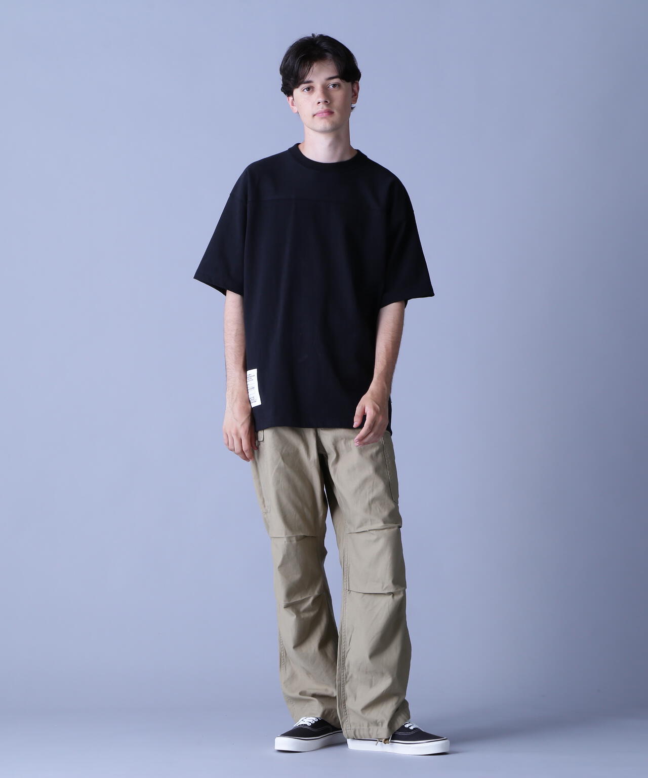 BASIC HEAVYWEIGHT S/S FOOTBALL T-SHIRT / ベーシック ヘビーウェイト 半袖 フットボール Tシャツ