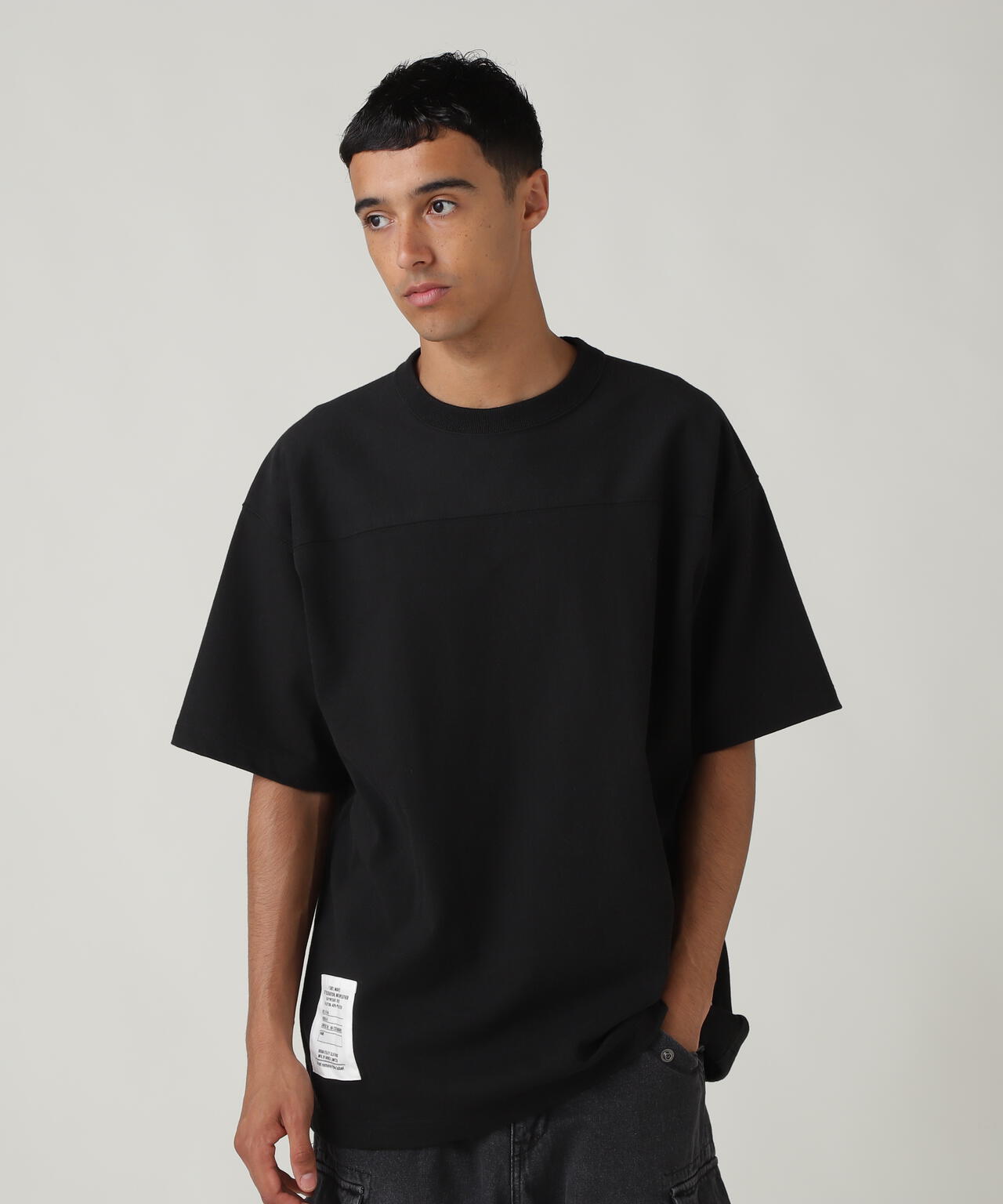 BASIC HEAVYWEIGHT S/S FOOTBALL T-SHIRT / ベーシック ヘビーウェイト 半袖 フットボール Tシャツ