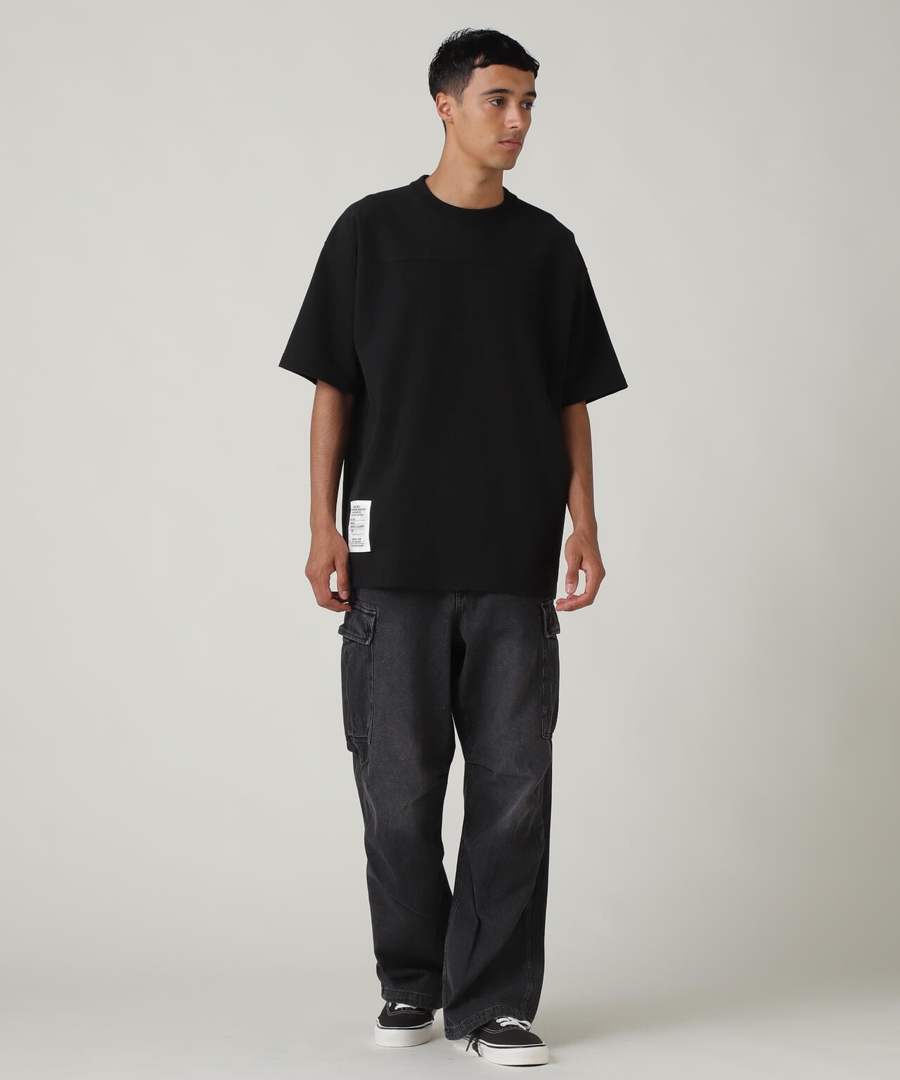 BASIC HEAVYWEIGHT S/S FOOTBALL T-SHIRT / ベーシック ヘビーウェイト 半袖 フットボール Tシャツ