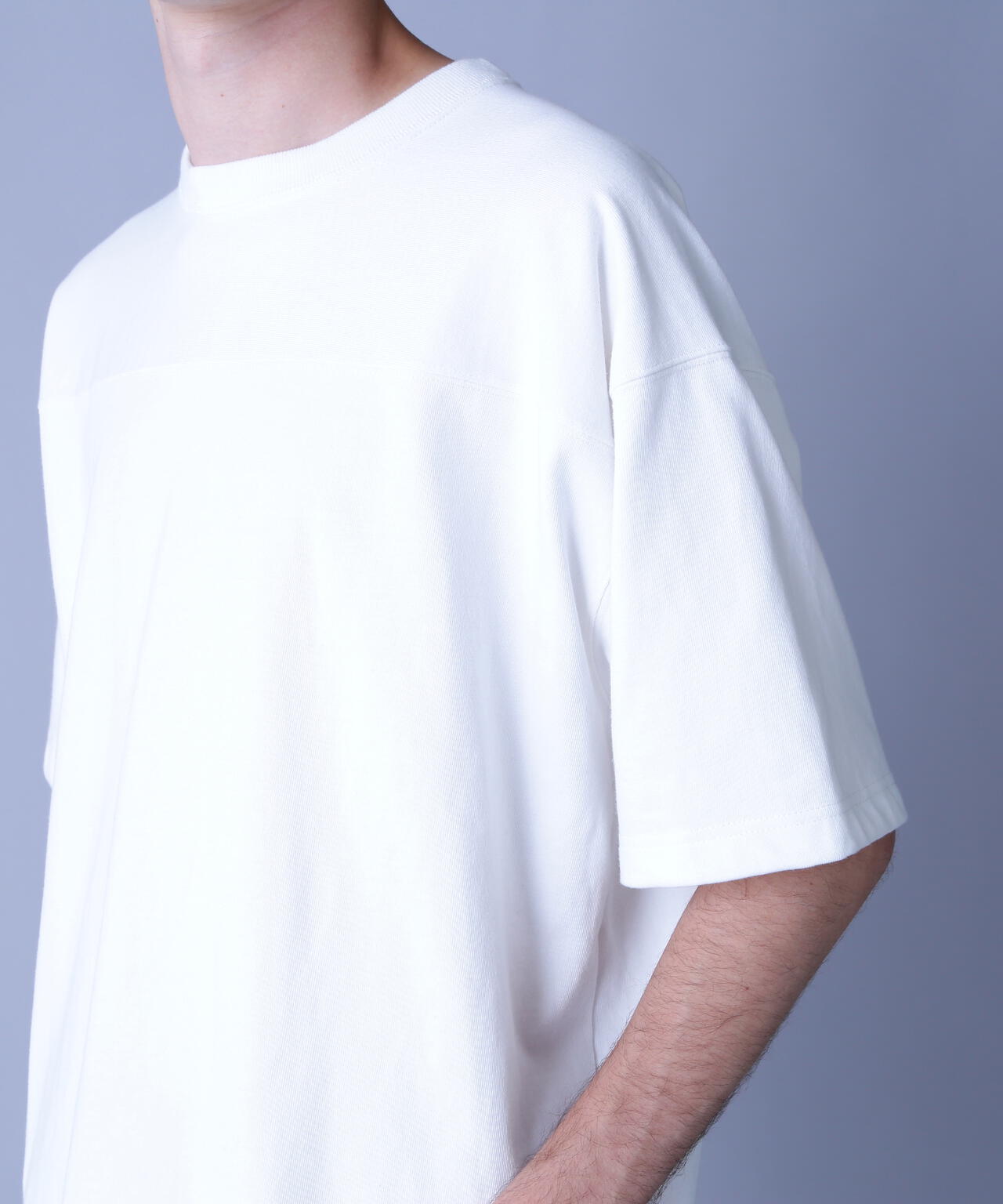BASIC HEAVYWEIGHT S/S FOOTBALL T-SHIRT / ベーシック ヘビーウェイト 半袖 フットボール Tシャツ