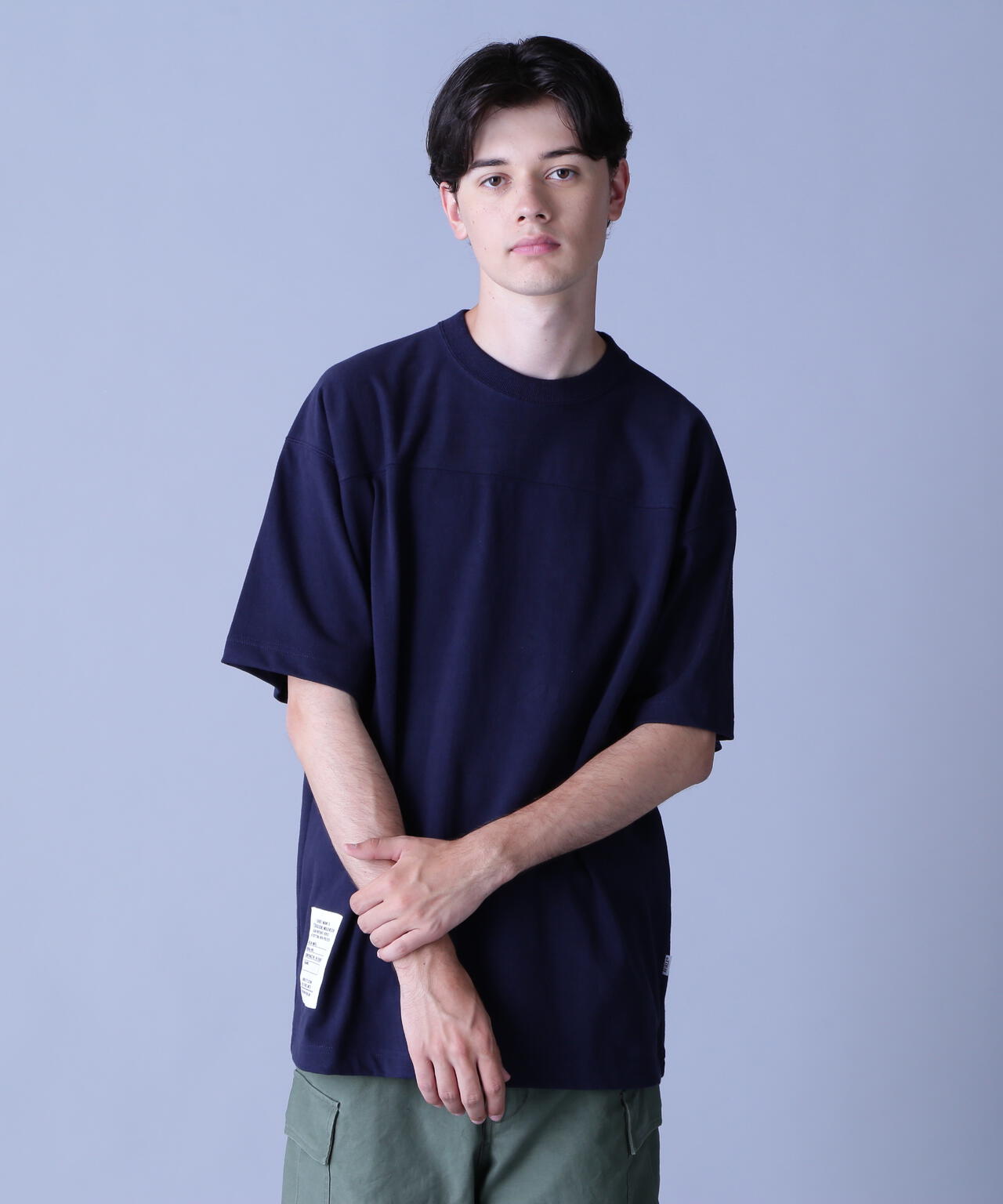 BASIC HEAVYWEIGHT S/S FOOTBALL T-SHIRT / ベーシック ヘビーウェイト 半袖 フットボール Tシャツ