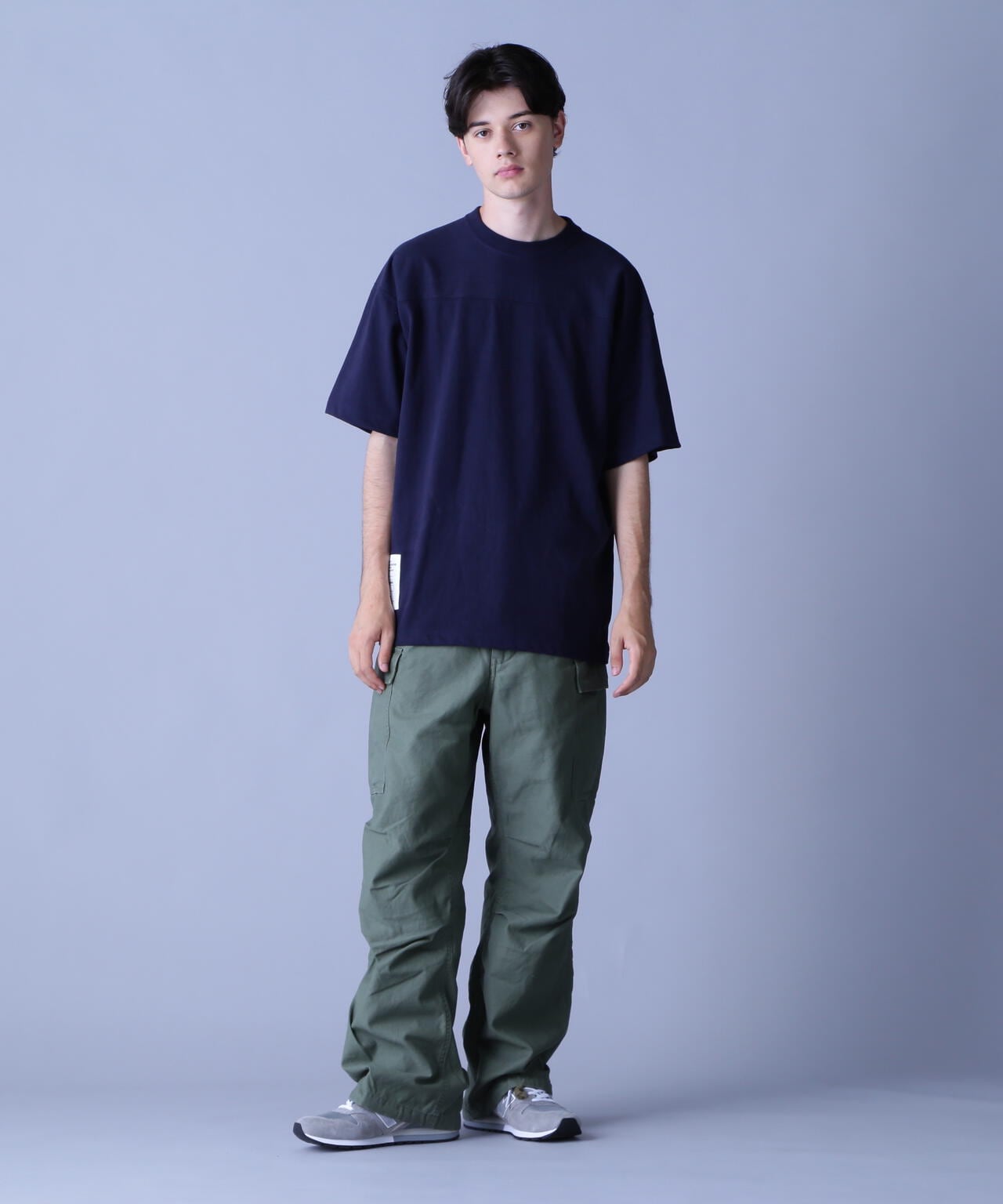 BASIC HEAVYWEIGHT S/S FOOTBALL T-SHIRT / ベーシック ヘビーウェイト 半袖 フットボール Tシャツ