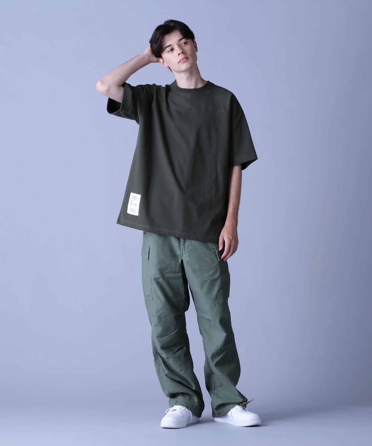BASIC HEAVYWEIGHT S/S FOOTBALL T-SHIRT / ベーシック ヘビーウェイト 半袖 フットボール Tシャツ