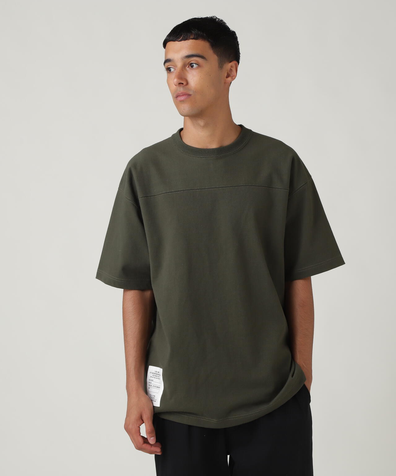 BASIC HEAVYWEIGHT S/S FOOTBALL T-SHIRT / ベーシック ヘビーウェイト 半袖 フットボール Tシャツ