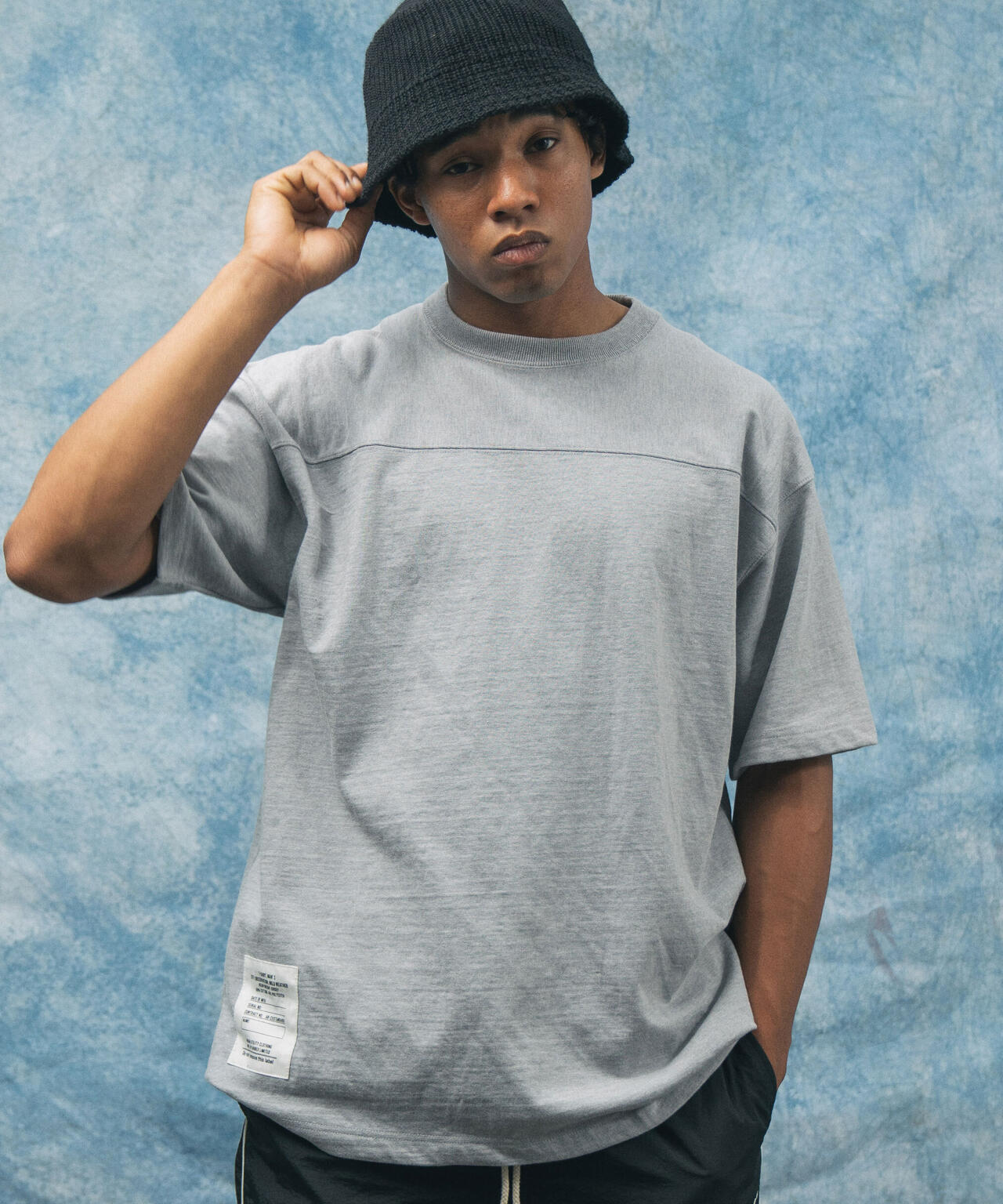 BASIC HEAVYWEIGHT S/S FOOTBALL T-SHIRT / ベーシック ヘビーウェイト 半袖 フットボール Tシャツ