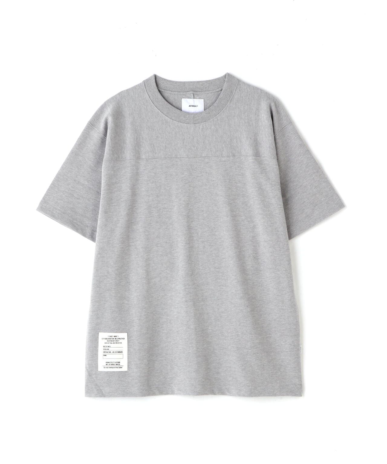BASIC HEAVYWEIGHT S/S FOOTBALL T-SHIRT / ベーシック ヘビーウェイト 半袖 フットボール Tシャツ