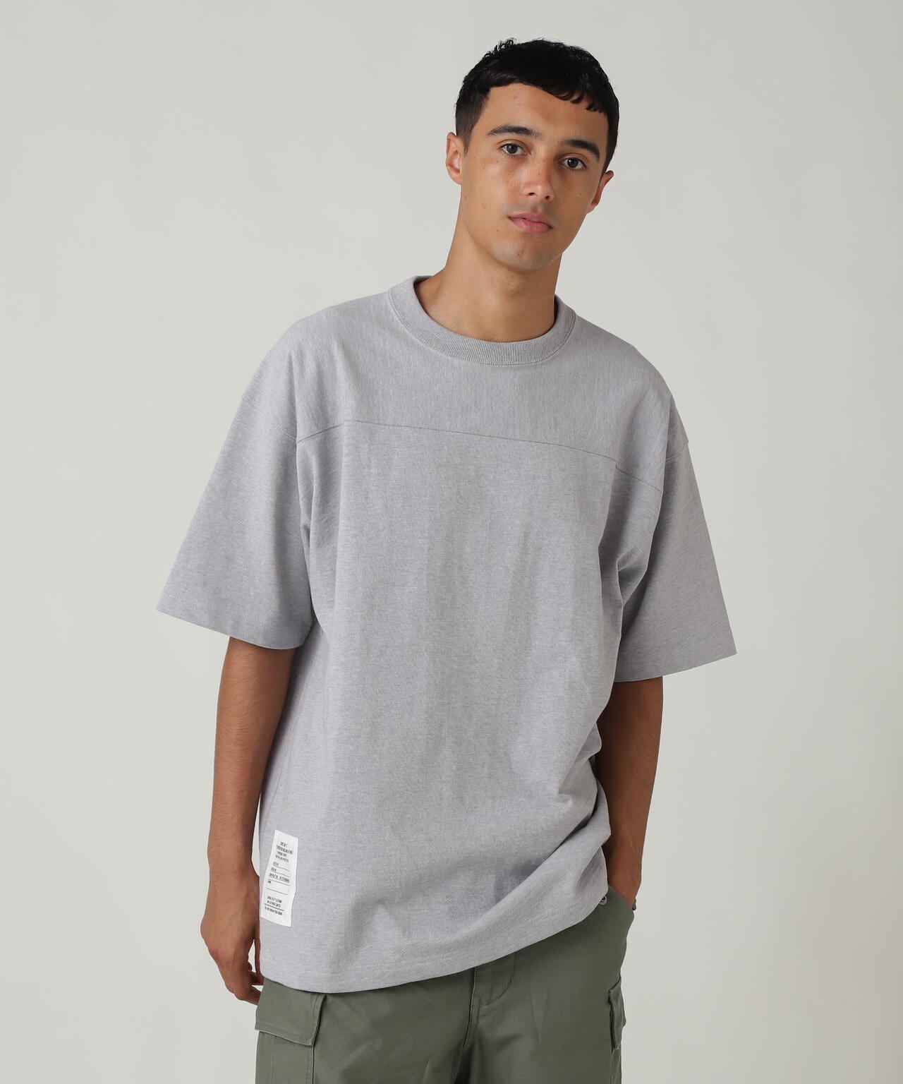 BASIC HEAVYWEIGHT S/S FOOTBALL T-SHIRT / ベーシック ヘビーウェイト 半袖 フットボール Tシャツ