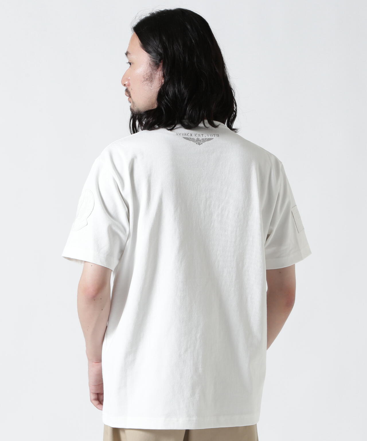 《WEB&DEPOT限定》トップガン ワッペン Tシャツ/ TOP GUN WAPPEN S/S CREW NECK T-SHIRT