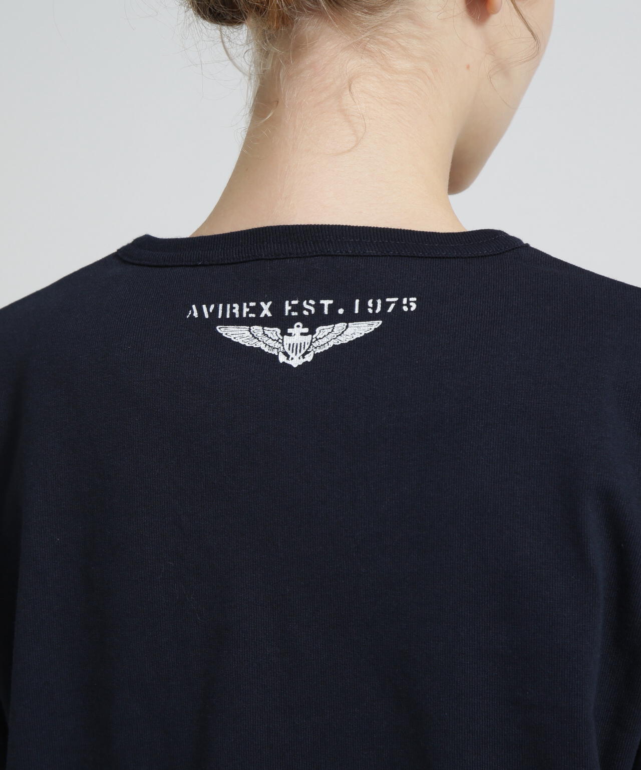 《WEB&DEPOT限定》トップガン ワッペン Tシャツ/ TOP GUN WAPPEN S/S CREW NECK T-SHIRT