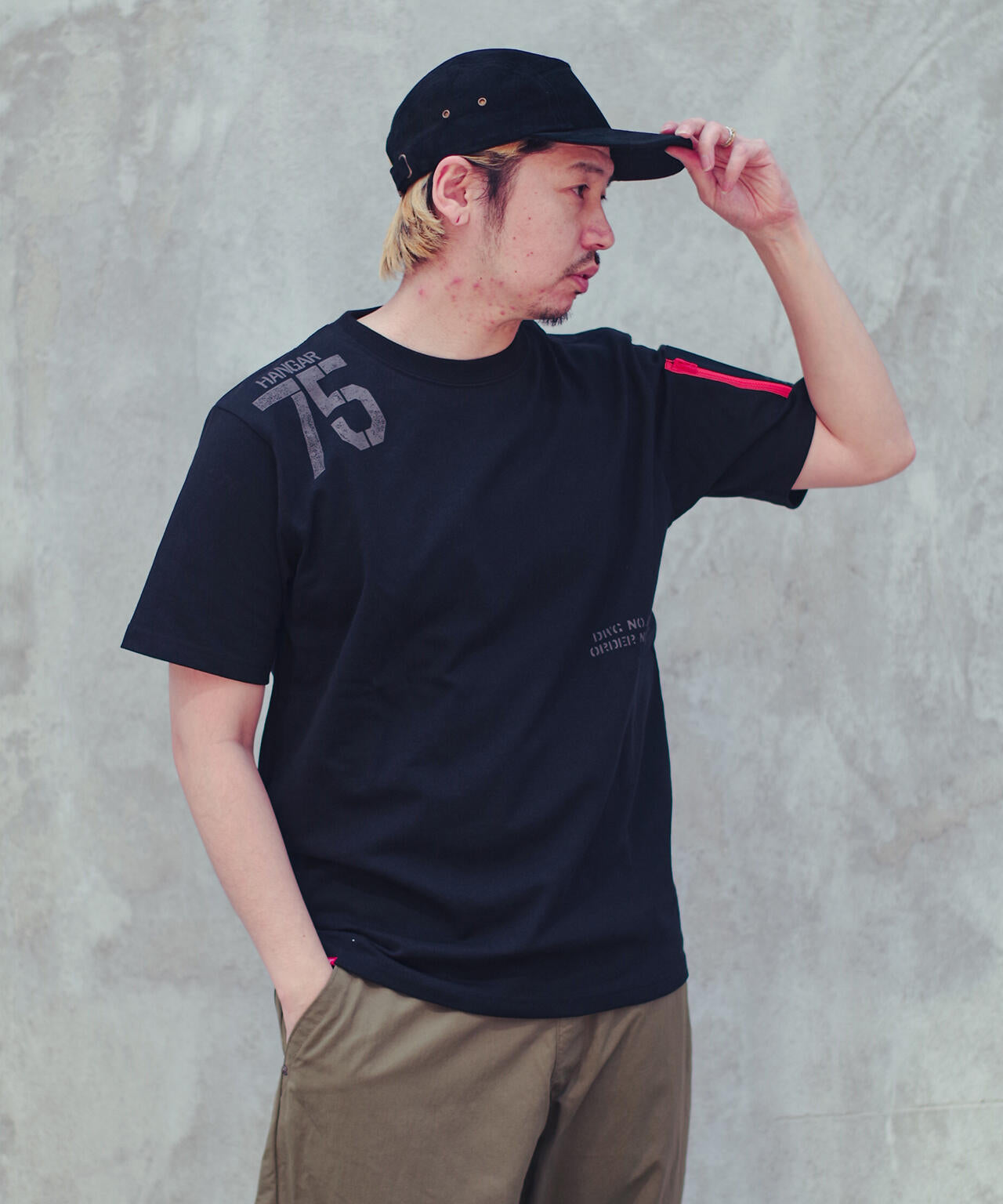 《WEB&DEPOT限定》 REMODEL DESIGN CREW NECK T-SHIRT/リモデルデザイン半袖Tシャツ