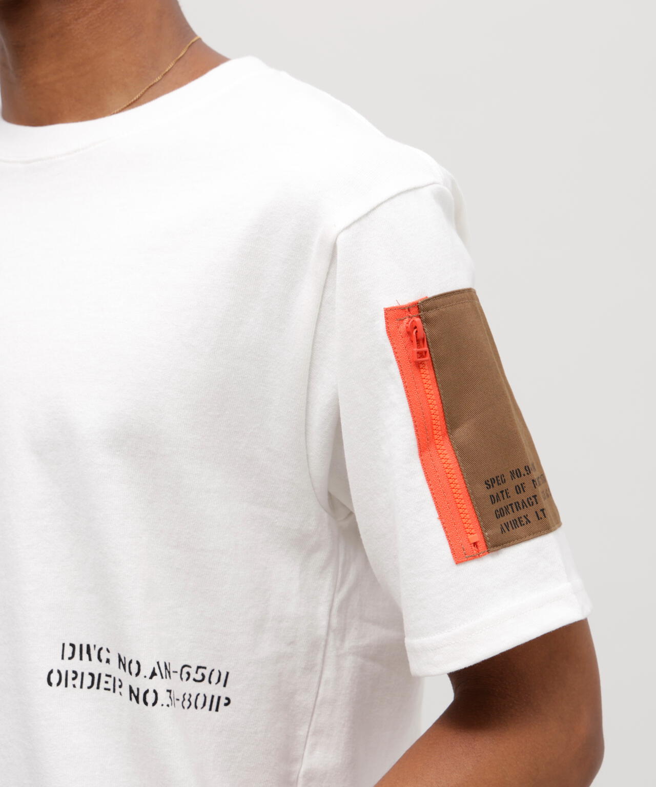 《WEB&DEPOT限定》 REMODEL DESIGN CREW NECK T-SHIRT/リモデルデザイン半袖Tシャツ