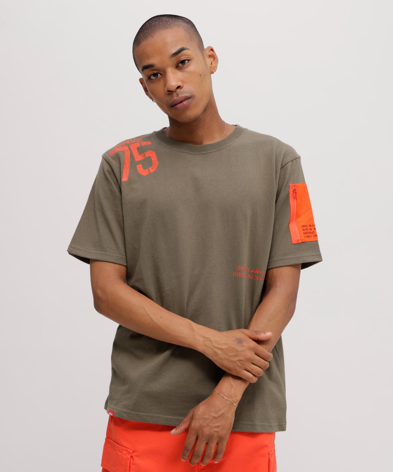 《WEB&DEPOT限定》 REMODEL DESIGN CREW NECK T-SHIRT/リモデルデザイン半袖Tシャツ