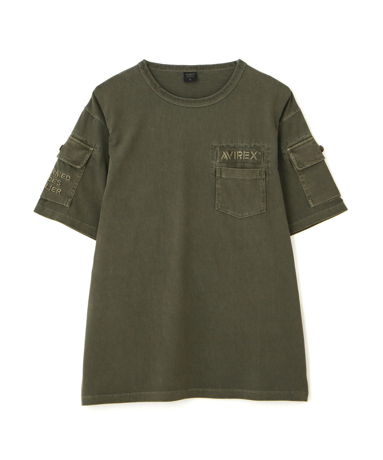 《WEB&DEPOT限定》GARMENT DYE FATIGUE T-SHIRT