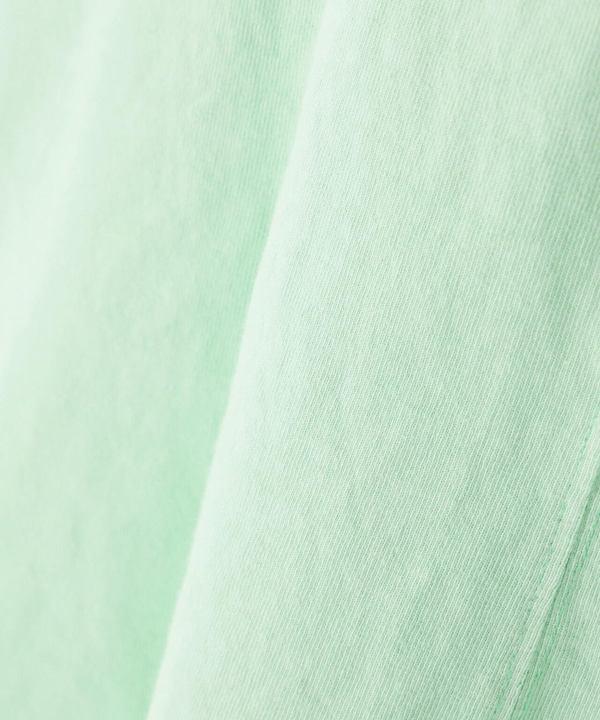 FADE WASH CUFFS OPEN EMBROIDERY T-SHIRT/フェイドウォッシュ カフスオープン刺繍Tシャツ