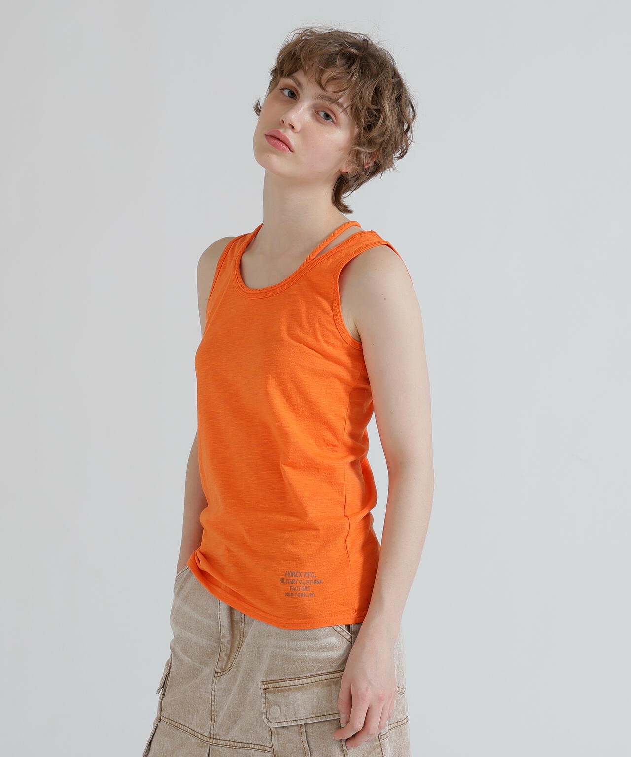 ブレード タンクトップ/BRAID TANK TOP