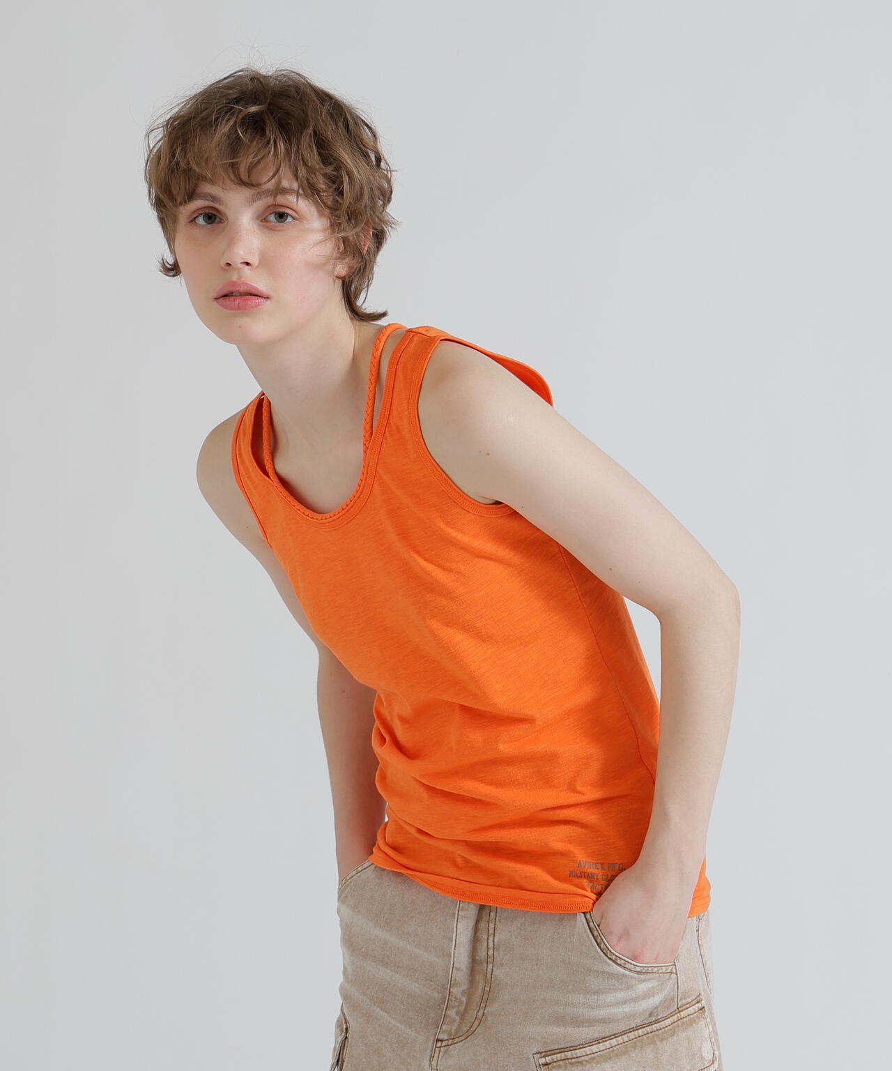 ブレード タンクトップ/BRAID TANK TOP