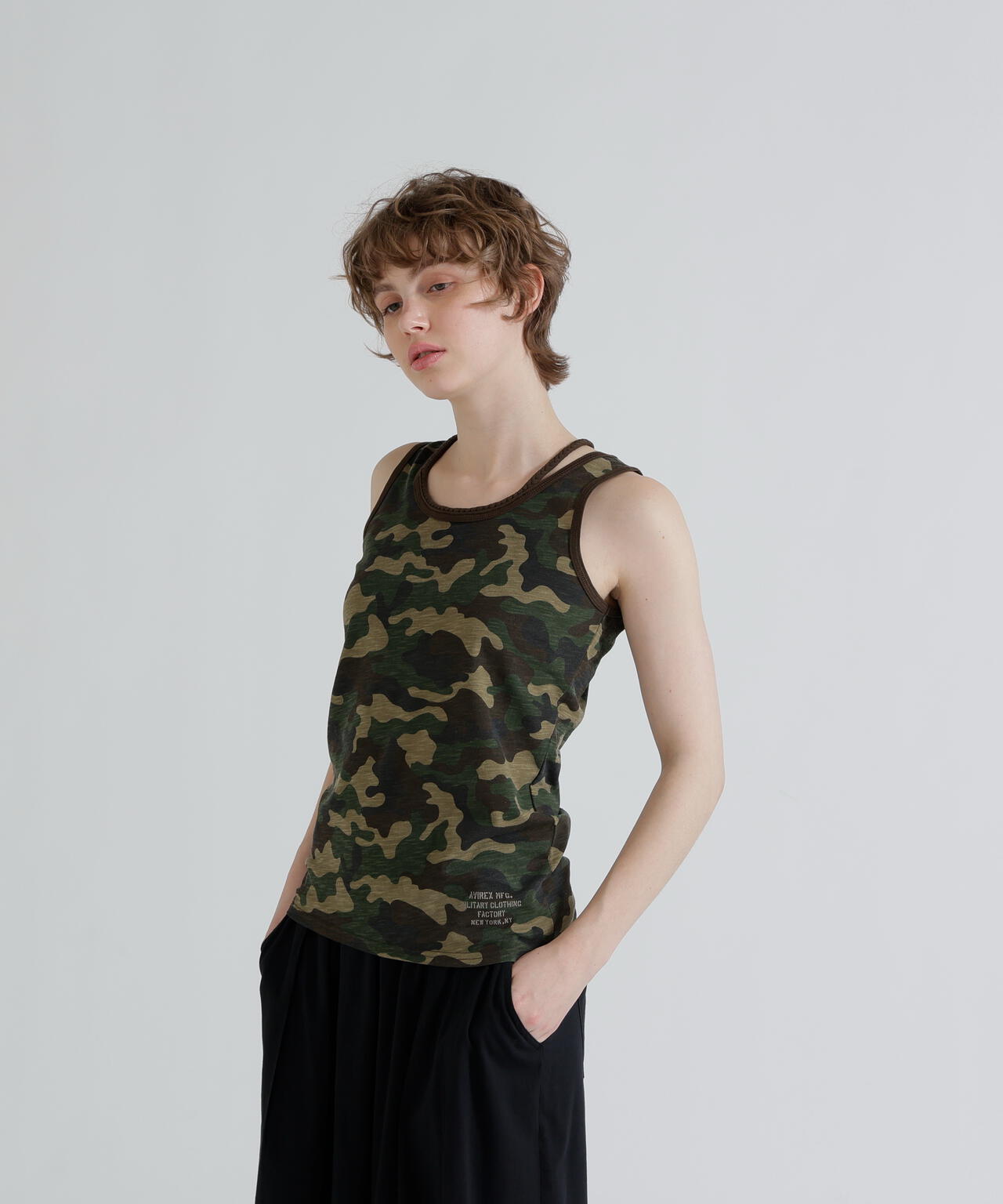 ブレード タンクトップ/BRAID TANK TOP