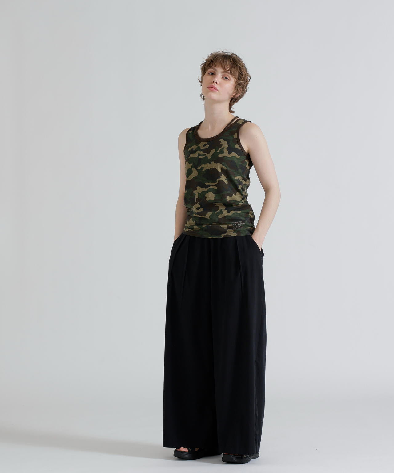 ブレード タンクトップ/BRAID TANK TOP