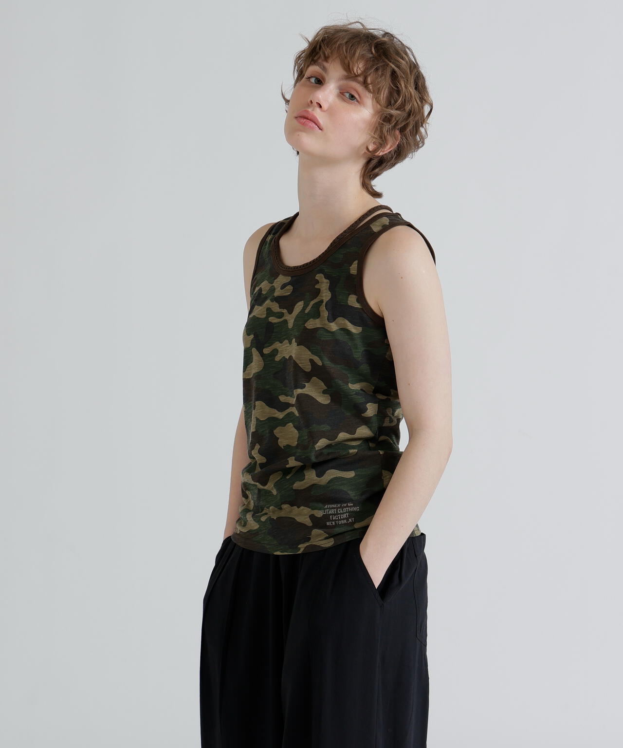 ブレード タンクトップ/BRAID TANK TOP