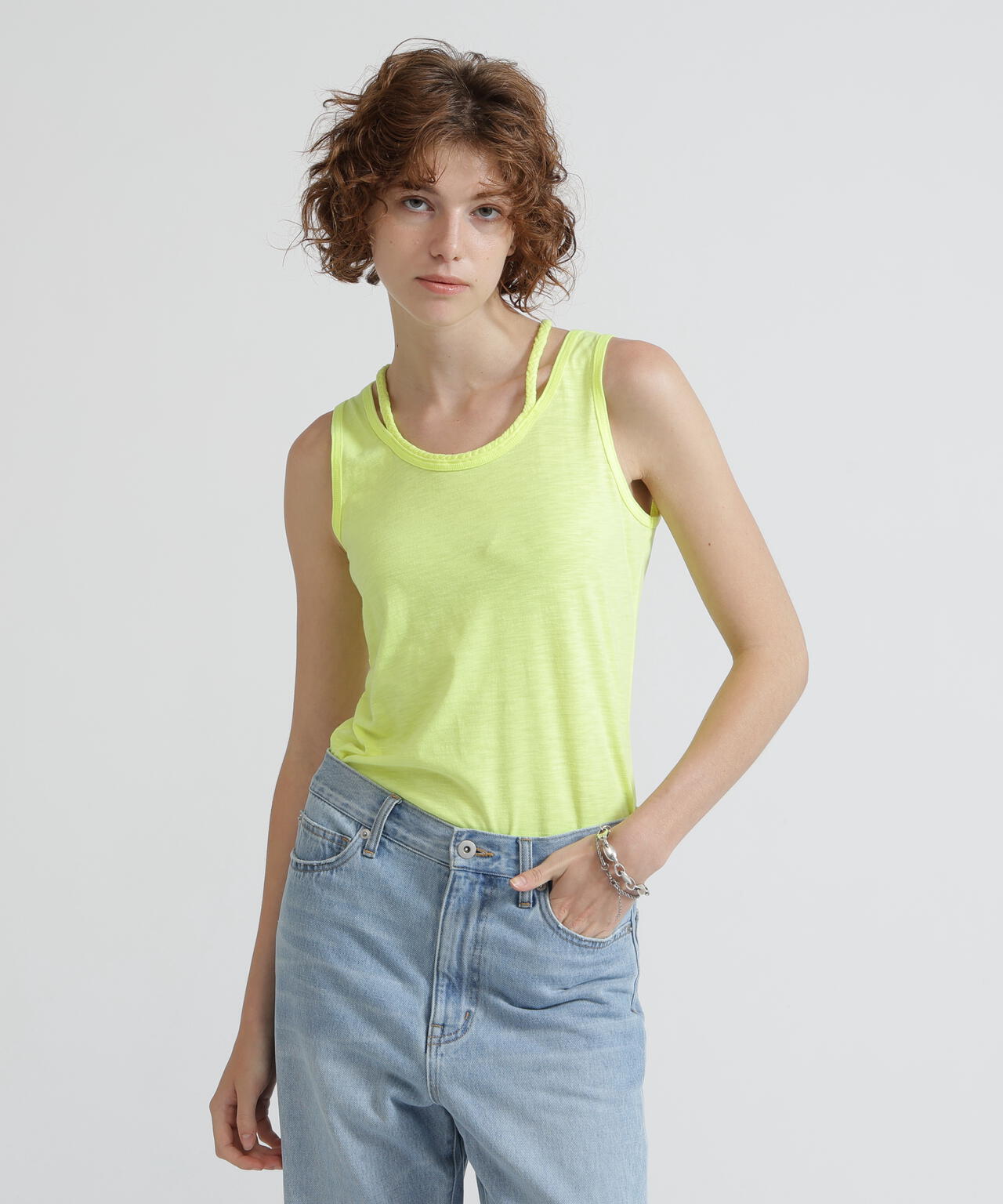 ブレード タンクトップ/BRAID TANK TOP