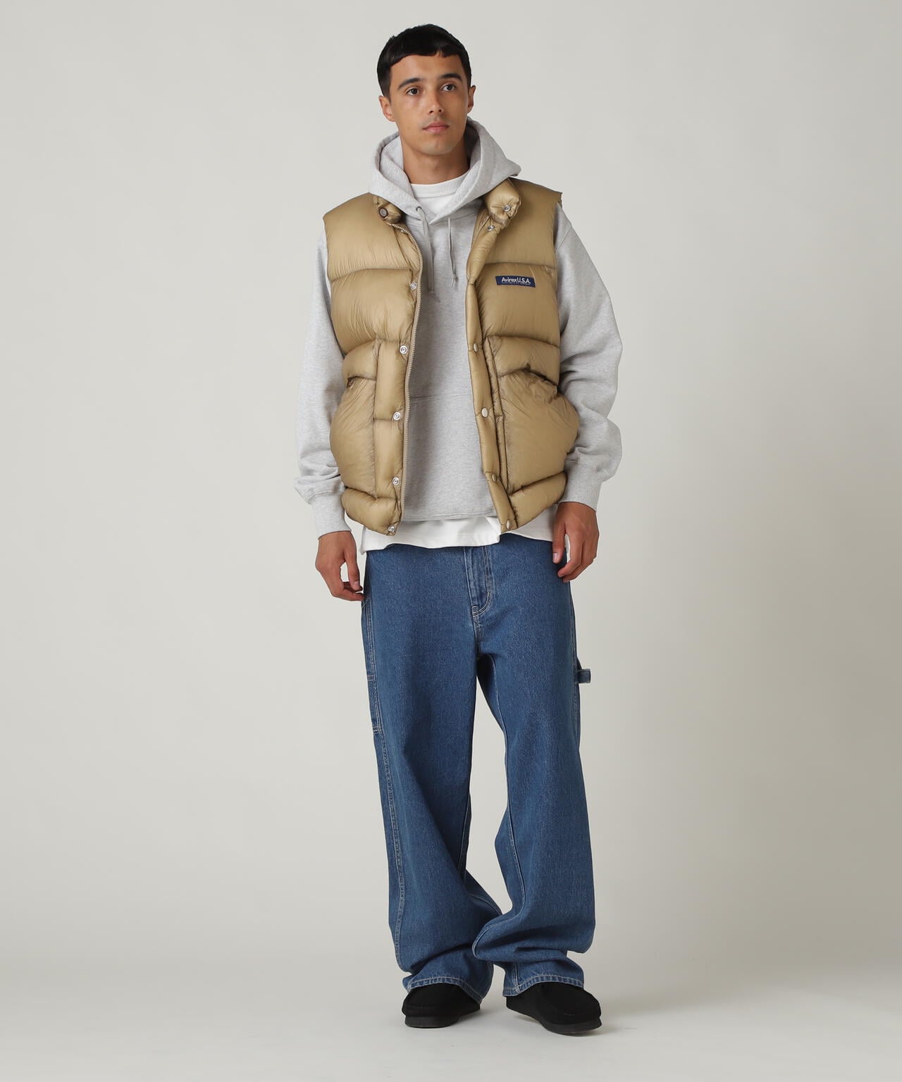 URBAN DOWN VEST JACKET/ アーバン ダウンベスト ジャケット